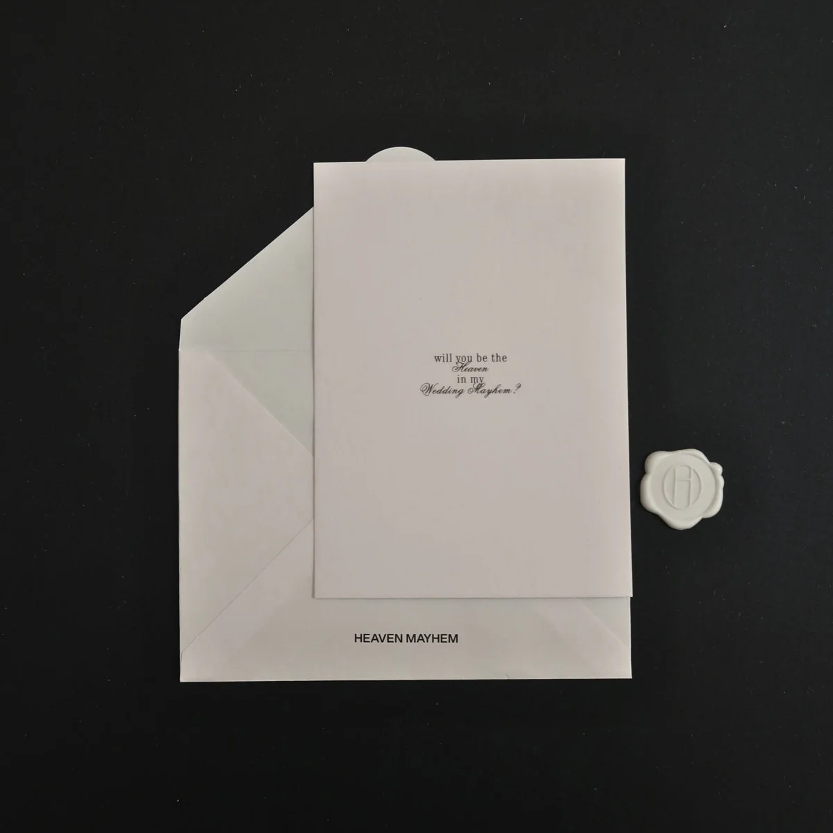 BRIDAL NOTECARD + ENVELOPE & SEAL - Image 4