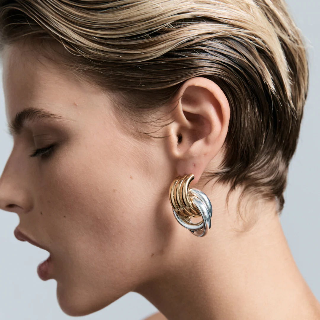 DOUBLE KNOT EARRINGS - Image 11